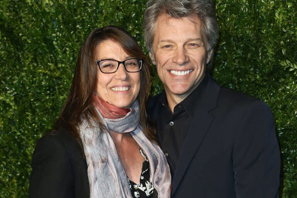 Jon Bongiovi and his wife, Dorothea