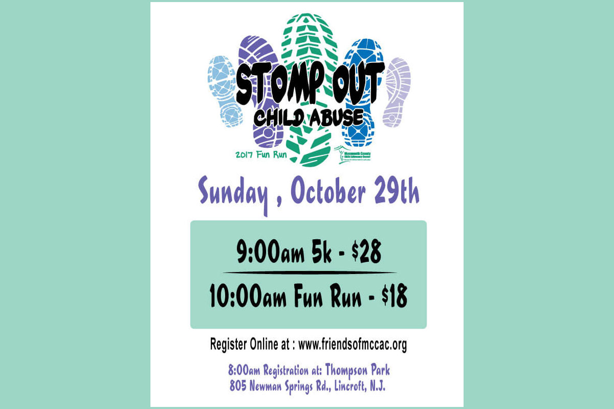 Stomp Out Child Abuse, promotional flyer