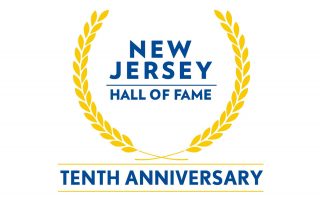 NJ Hall of Fame, 10th Anniversary, graphic