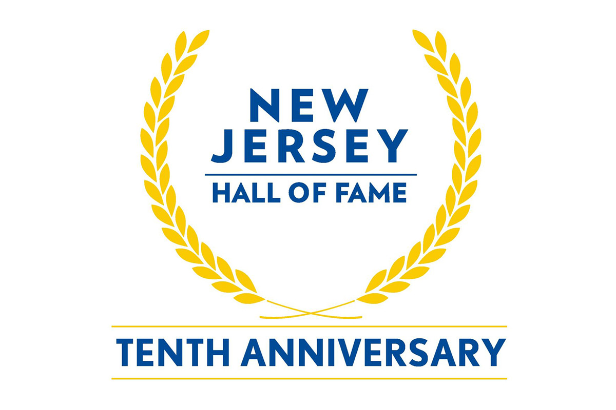 NJ Hall of Fame, 10th Anniversary, graphic