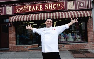 Buddy Valastro in front of his bake shop