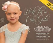 Little girl; Wish for a cute gala; Cancer research