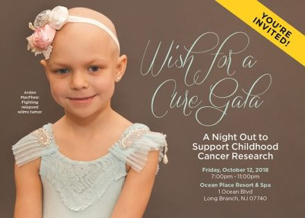 Little girl; Wish for a cute gala; Cancer research