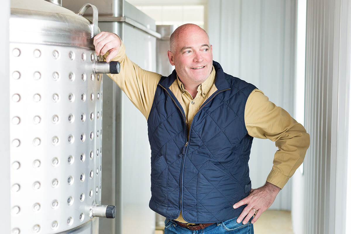 Geoff Karch, owner of MuckleyEye Spirits
