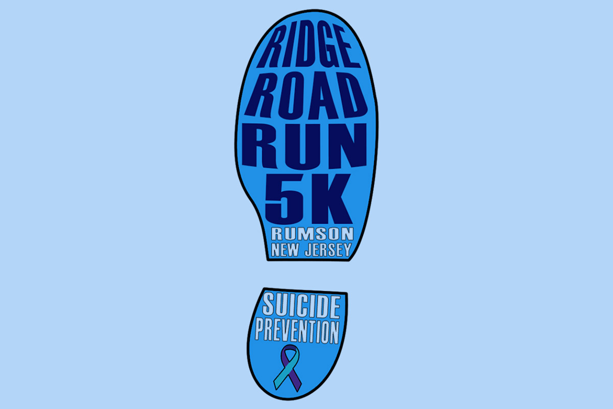 Ridge Road run, Suicide Prevention, graphic