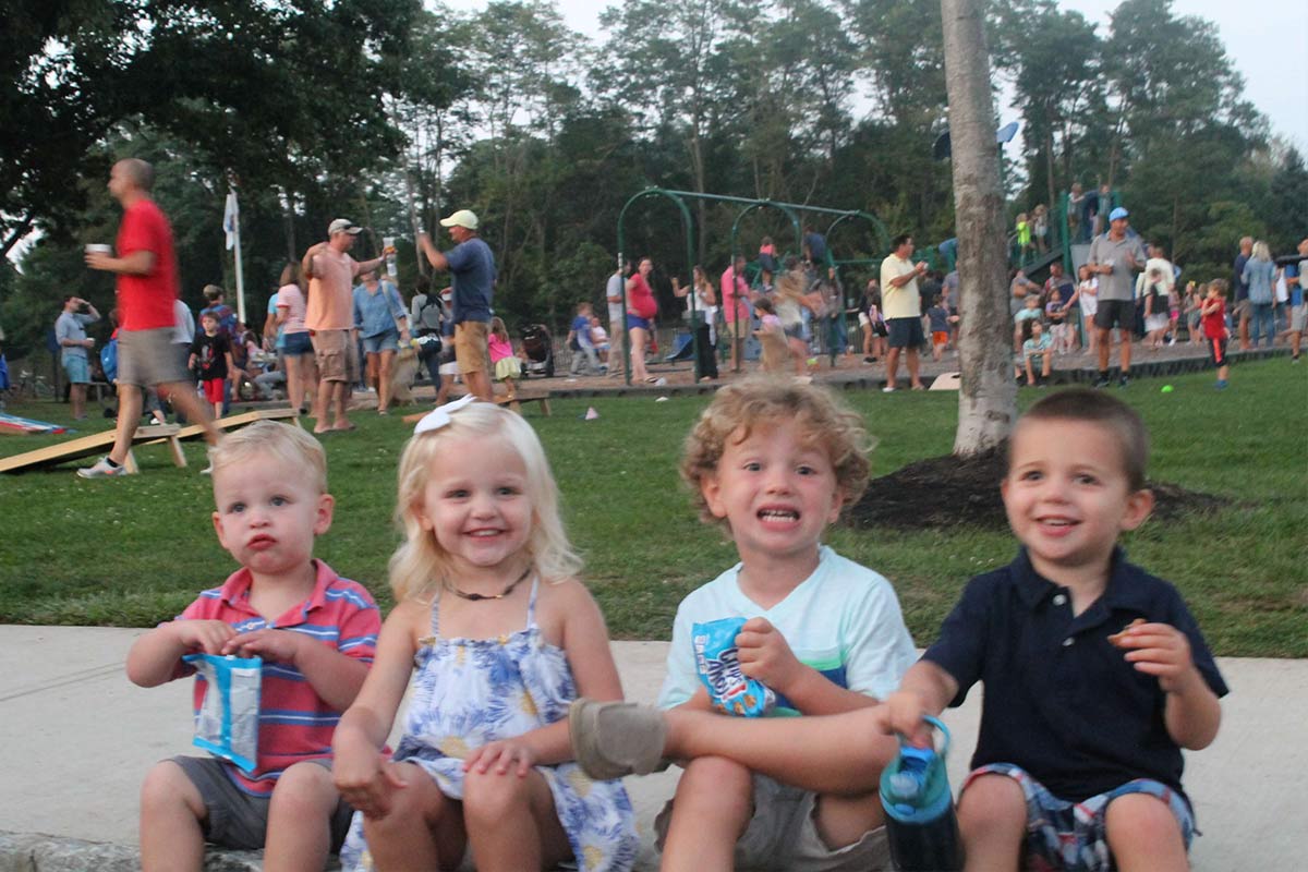 Guests at Fair Haven Oktoberfest