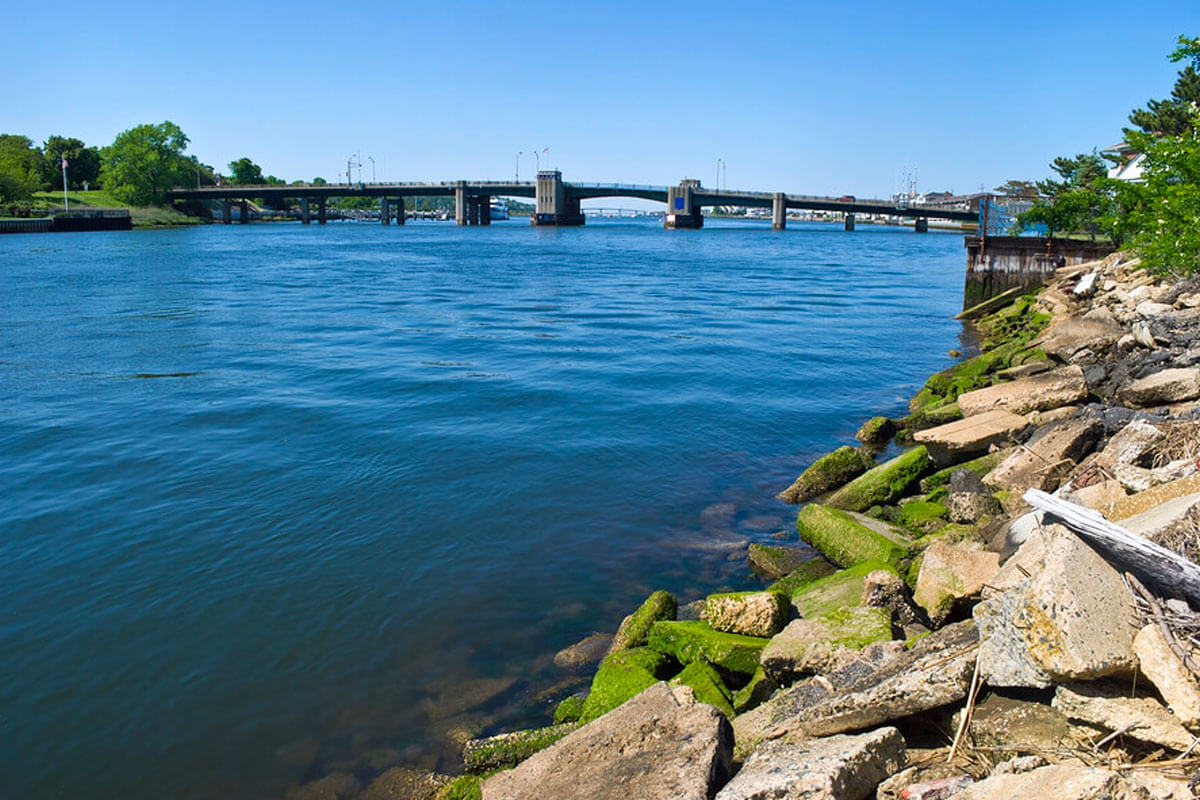 The Rumson-Sea Bright bridge