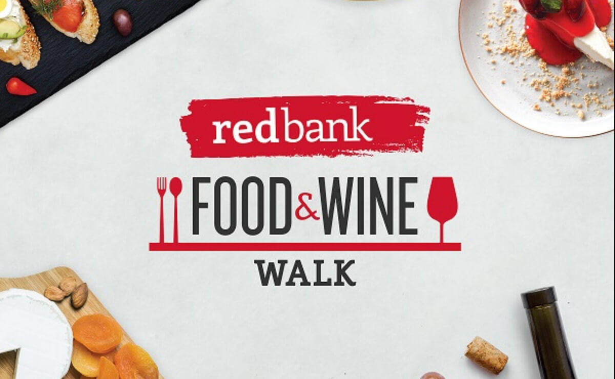 Red Bank Food and Wine Walk promotional flyer