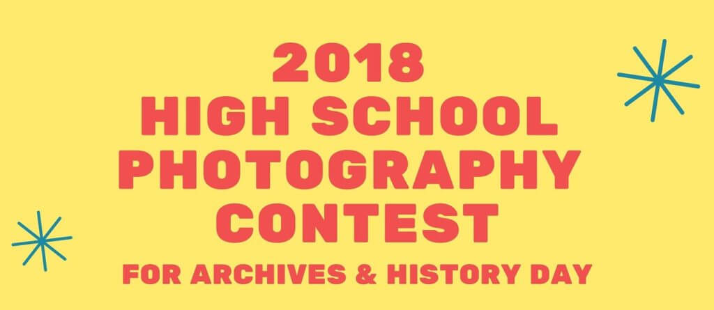 2018 High School Photograhy Contest flyer