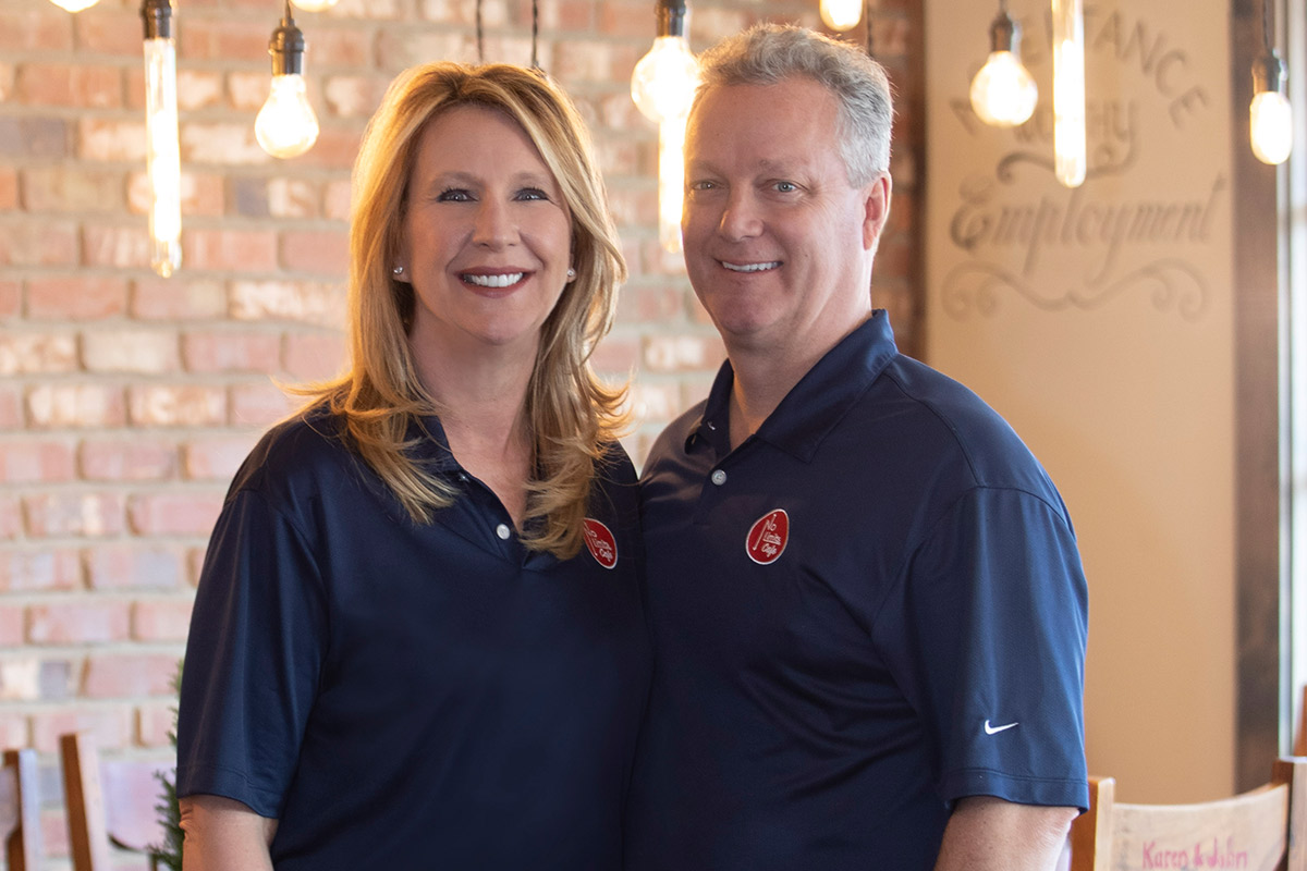 Portrait of Stephanie & Mark Cartier