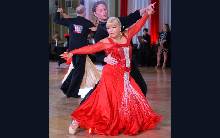 Patti Izzo and Brian Stark dancing