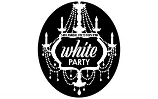 34th Annual Colts Neck PTO White Party, promotional flyer