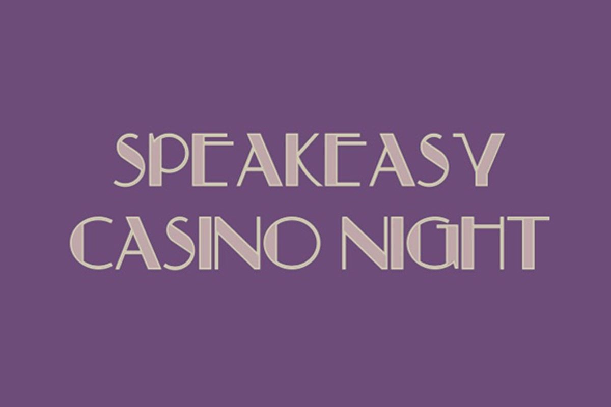 Speakeasy Casino Night, graphic