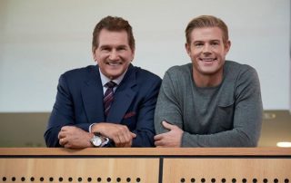 Joe Theismann and Trevor Donovan