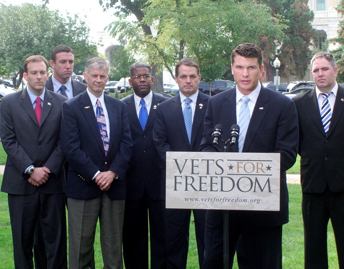 Pete Hegseth speaking at Vets for Freedom