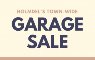 Holmdel's Town-Wide Garage Sale, promotional flyer