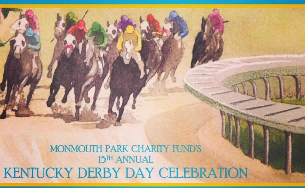 Monmouth Park Charity Funds, 15th Annual Kentucky Derby Day Celebration, prmotional graphic