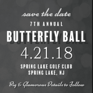 Save the Date, 7th Annual Butterfly Ball, promotional flyer