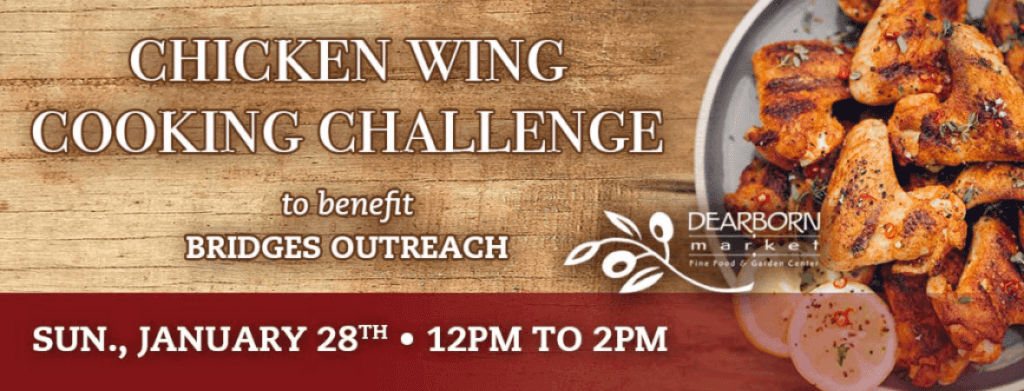 Chicken Wing Cooking Challenge, promotional graphic