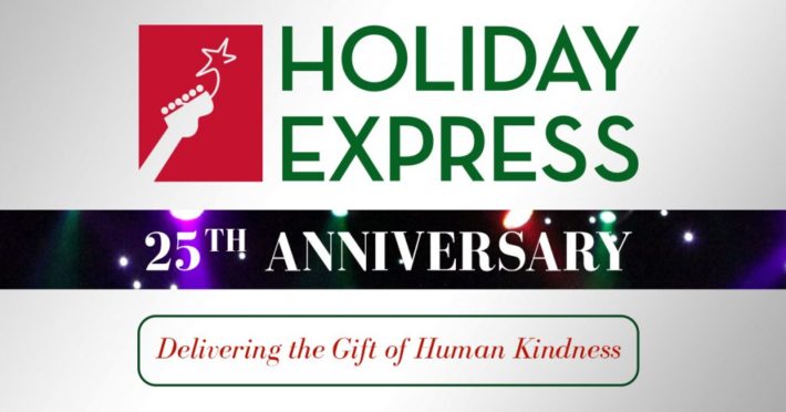 Holiday Express 25th Anniversary, promotional graphic