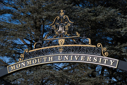 Monmouth University gate entrance