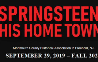 Promotional banner for Springsteen: His Hometown