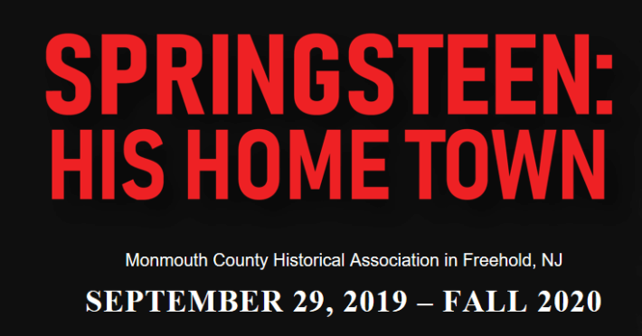 Promotional banner for Springsteen: His Hometown