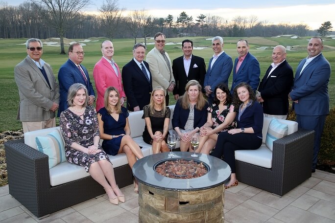 CASA Garden group photo by firepit