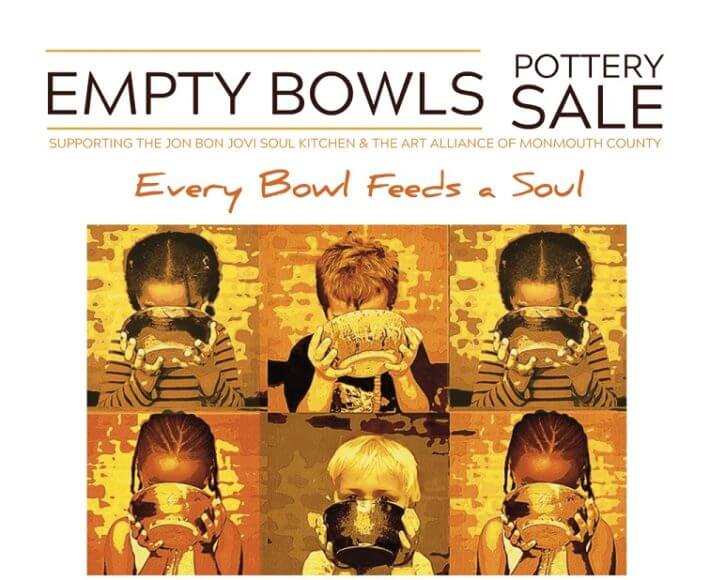 Empty Bowls Feeds a Soul, pottery sale