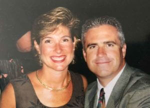 Lisa Luckett and her late husband, Teddy