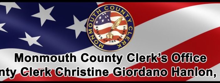 Monmouth county Clerk's Office, County Clerk Christine Giordano Hanlon, Esq.