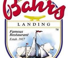 Bahrs Landing Famous Restauraunt, graphic