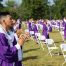 Students at graduation