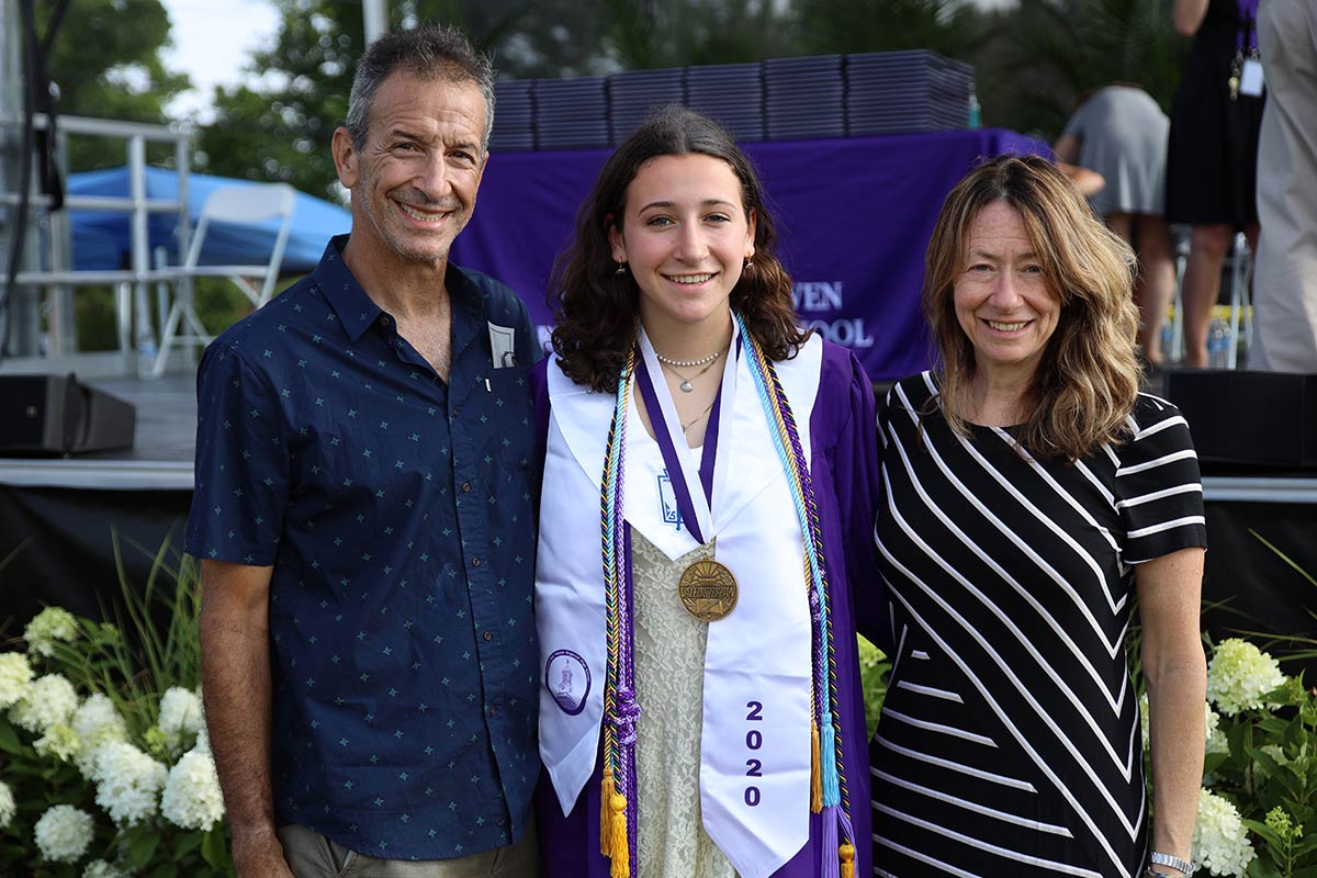 Valedictorian and family