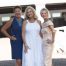 Maria Farhat Tanzola, Maureen Lloyd and Carol Stillwell at the Monmouth Racetrack